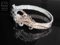 Dragonesque-Purity-Wove-Wire-Bangle