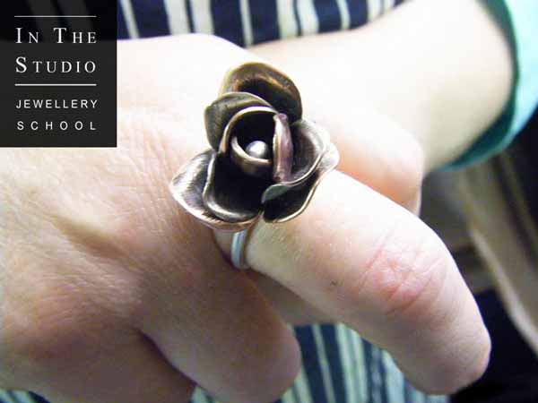 Chasing-and-Repousse-Silver-Rose-Ring